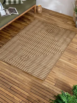 Yard Natural Sandown Jute Effect Indoor/Outdoor Washable Rug^ Rugs & Runners