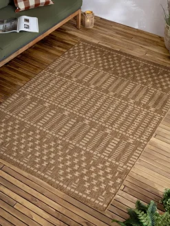 Yard Natural Seagrove Jute Effect Indoor/Outdoor Washable Rug^ Rugs & Runners