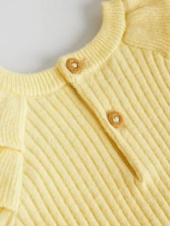 Online Next Yellow Baby Knitted Jumper and Leggings Set 2 Piece (0mths-3yrs)