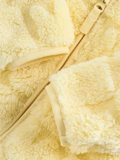 Sale Next Baby Fleece Hooded Zip Jacket (0mths-2yrs) Yellow Bunny