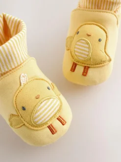 Best Next Yellow Chick Sock Top Baby Shoes (0-18mths)