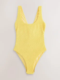 Next Wide Strap Tummy Control Scoop Swimsuit^Women Swimwear