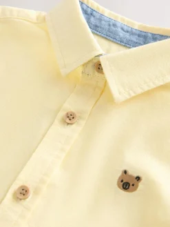 Next Short Sleeve Long Sleeve Oxford Shirt (3mths-7yrs)^BOY Suits & Vest|Shirts