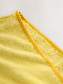 New Next Towelling Poncho (9mths-6yrs) Yellow Lion