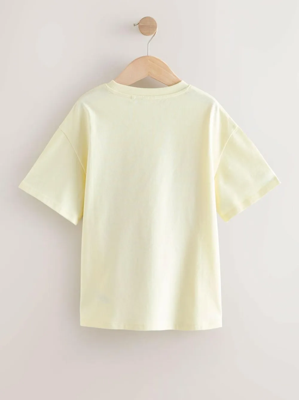 Hot Next Yellow Nirvana Oversized Graphic T-Shirt (3-16yrs)