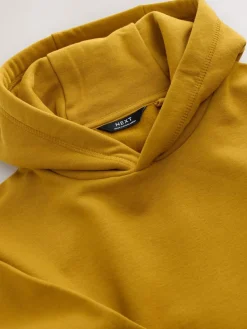 Online Next Yellow Plain Jersey Hoodie (3-16yrs)