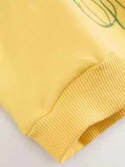 Next Yellow Vegetables Crew Neck Sweatshirt (3mths-7yrs)^ Sweatshirts & Hoodies|Sweatshirts & Hoodies