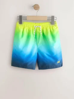 Online Next Ombre Swim Shorts (3-16yrs) Yellow/Blue