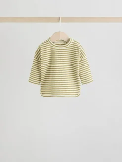 Next Yellow/Pink/Blue Baby Jersey Tops and Leggings Set 6 Piece (0mths-2yrs)^BOY Tops|Unisex