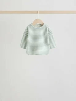 Next Yellow/Pink/Blue Baby Jersey Tops and Leggings Set 6 Piece (0mths-2yrs)^BOY Tops|Unisex