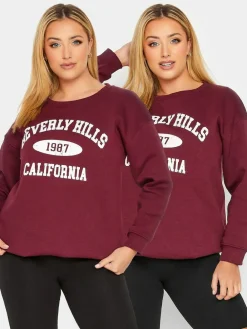 Yours Curve Black Cycling Shorts 2 Pack^Women Shorts