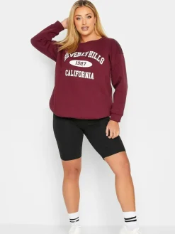 Yours Curve Black Cycling Shorts 2 Pack^Women Shorts