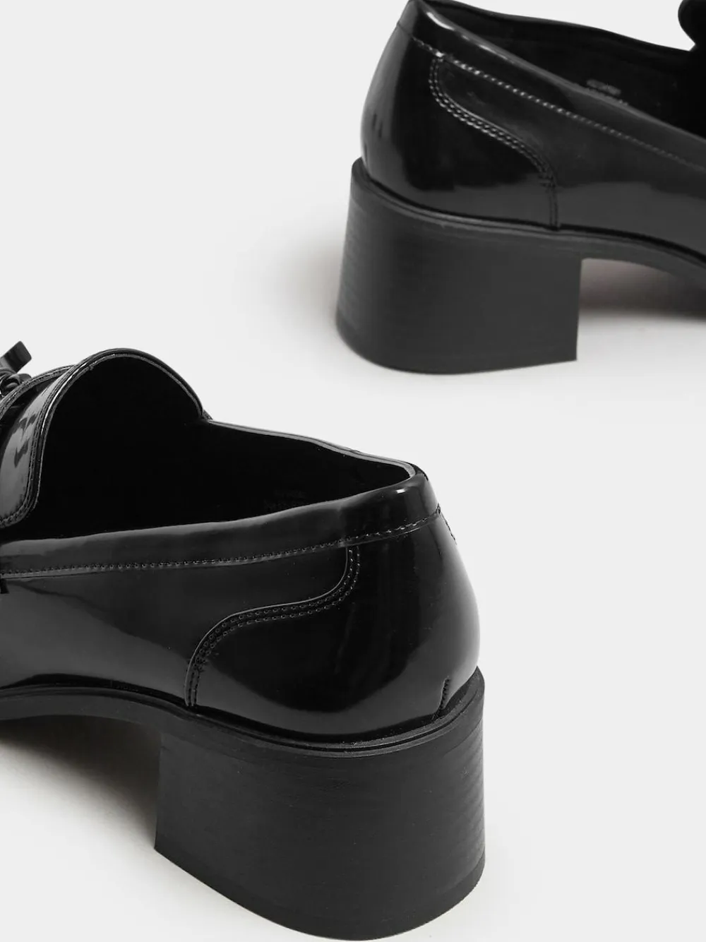 Yours Curve Extra Wide Fit Extra Wide Fit Heeled Tassel Loafers^Women Wide Fit & Extra Wide Fit|Heels