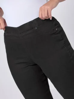 Discount Yours Curve Black Stretch Pull On Jenny Jeggings