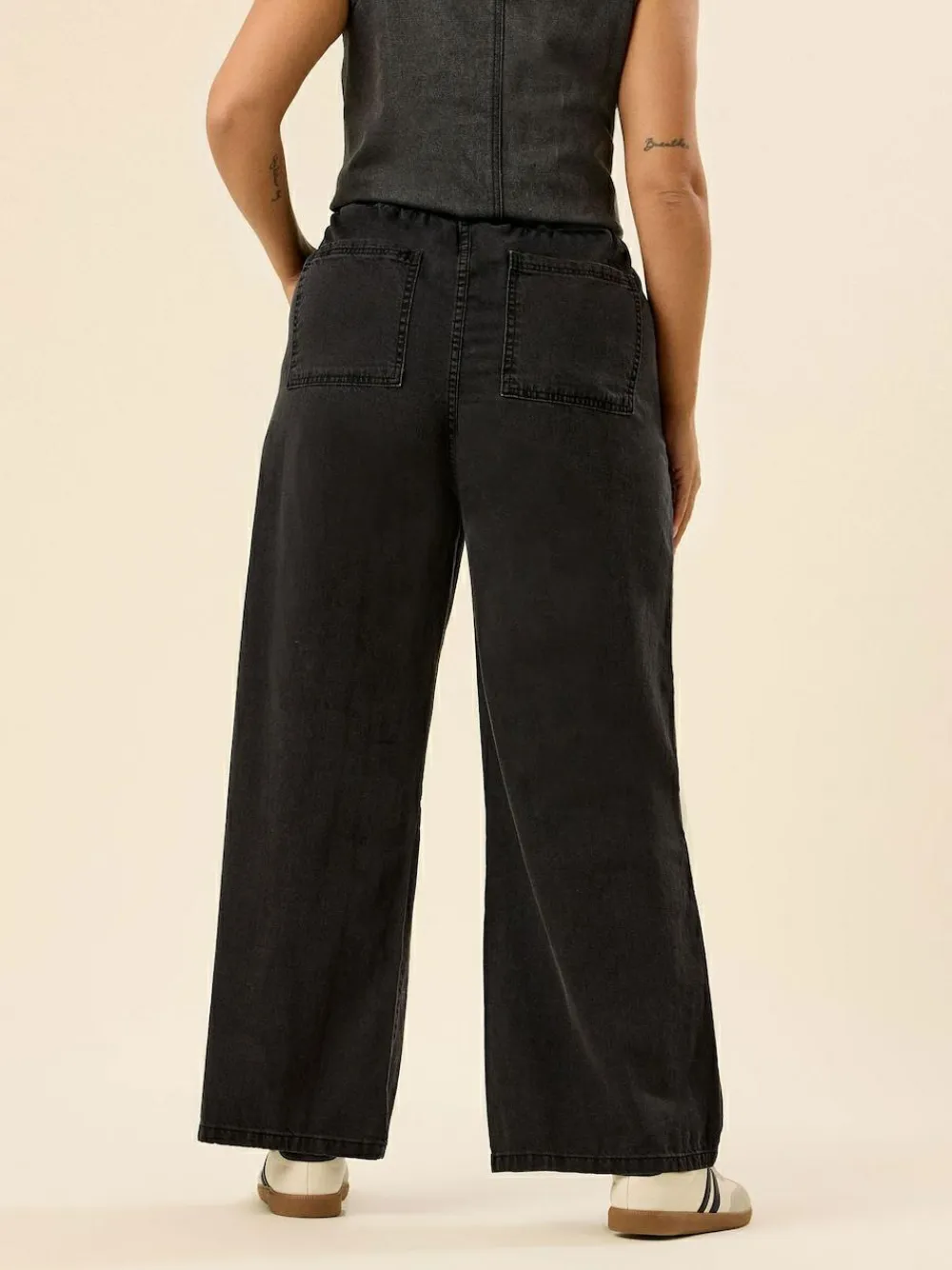 Yours Curve Wide Fit Wide Leg Seam Front Jeans^Women Jeans|Jeans