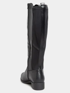 Yours Curve Wide Fit Extra Wide Fit Stretch Knee Boots^Women Boots & Wellies|Boots