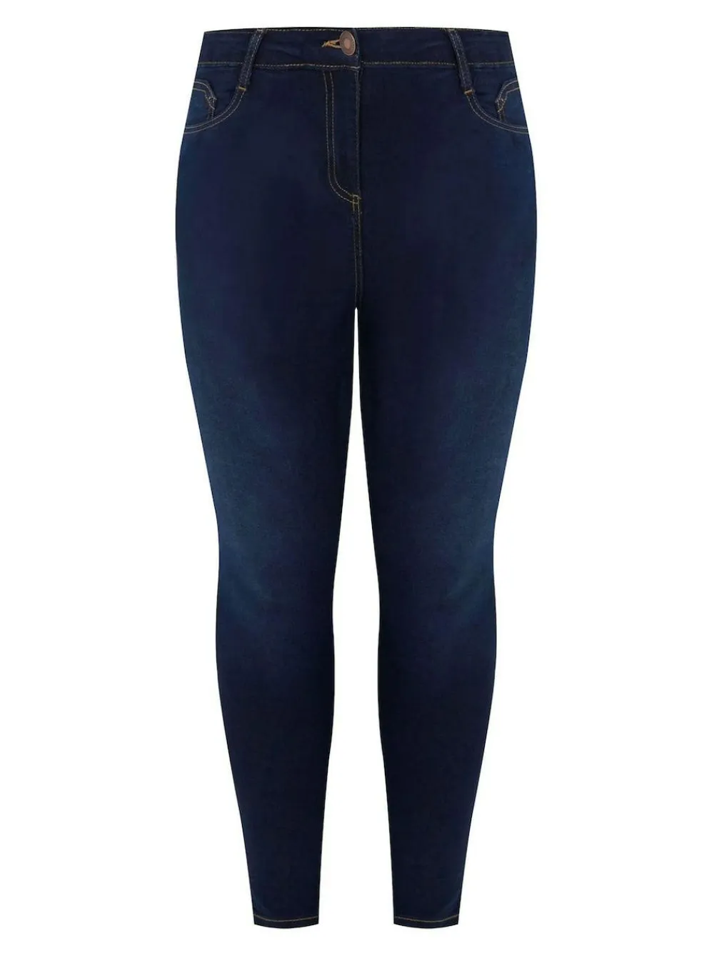 Sale Yours Curve Curve Skinny Stretch AVA Jeans Blue