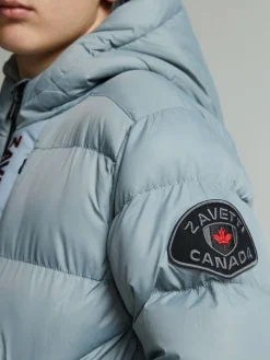 Outlet Zavetti Canada Junior Grey Gattalini Puffer Jacket