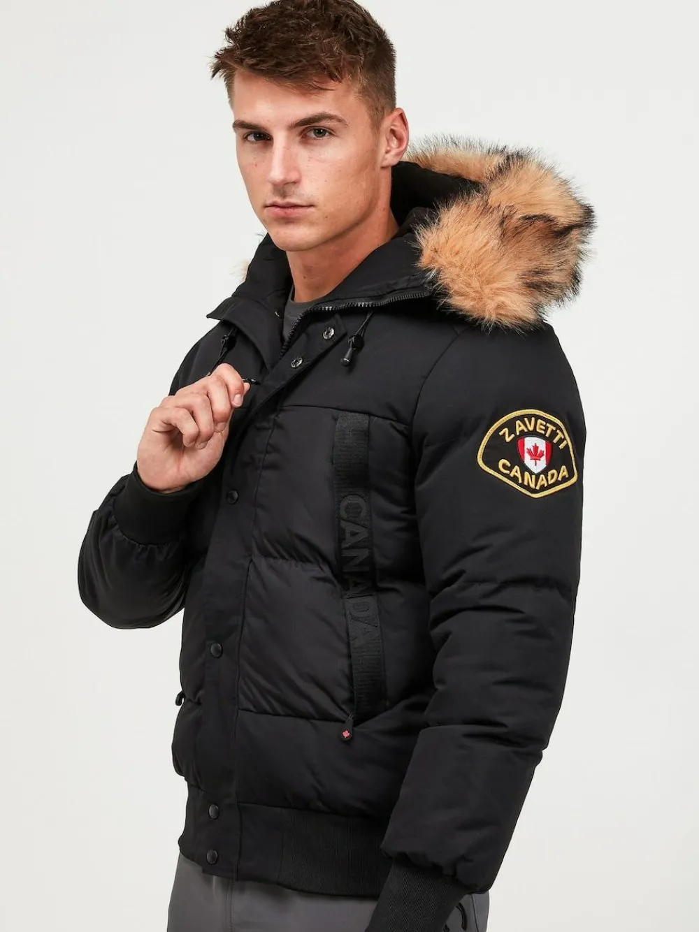 Zavetti Canada Mens Aylmer Bomber Parka Jacket^ Coats & Jackets|Coats & Jackets
