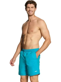 Zoggs Blue Penrith Ecodura 17" Swim Shorts^ Swimwear