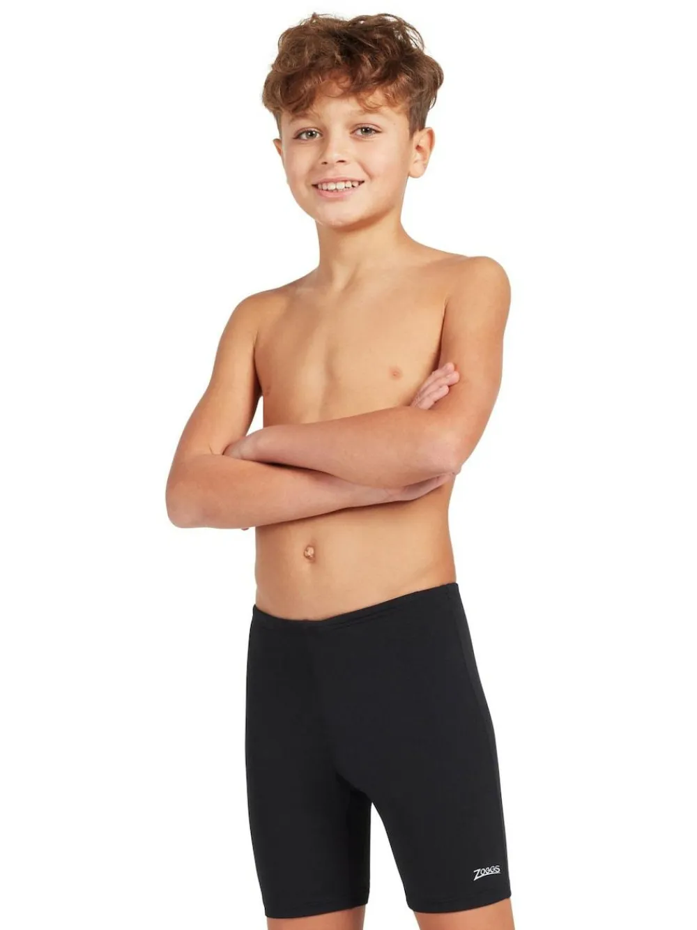 Sale Zoggs Boys Cottesloe Mid Jammer Shorts Black