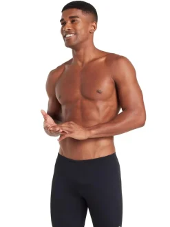 Hot Zoggs Cottelsoe Ecolast Mid Jammer Boxers Black