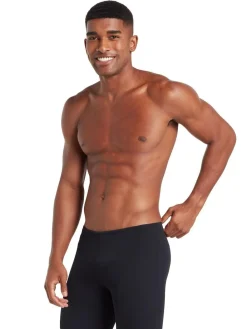 Hot Zoggs Cottelsoe Ecolast Mid Jammer Boxers Black